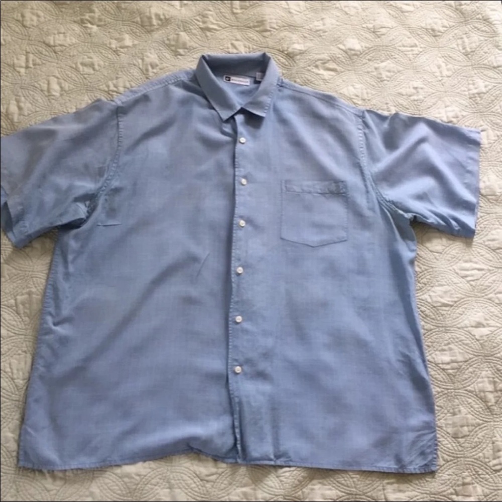 XXL “Bachrach” silk/tencel Shirt